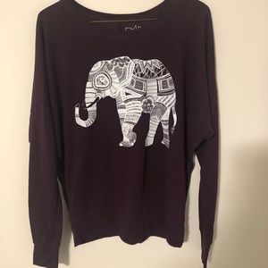 Elephant Printed Top